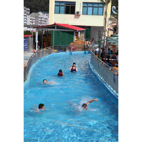 Fiberglass Lazy River Water Playground Equipment for Amusement Parks with 30 Years Experience