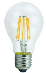 China led filament A60 8w dimmable wholesale