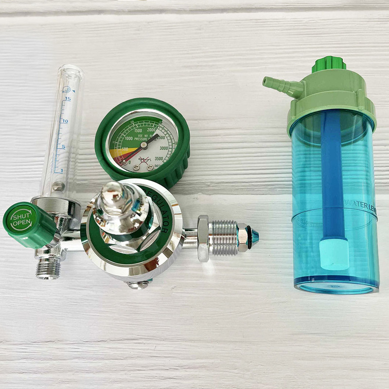 Hospital Digital Medical Oxygen Flow Meter Regulator