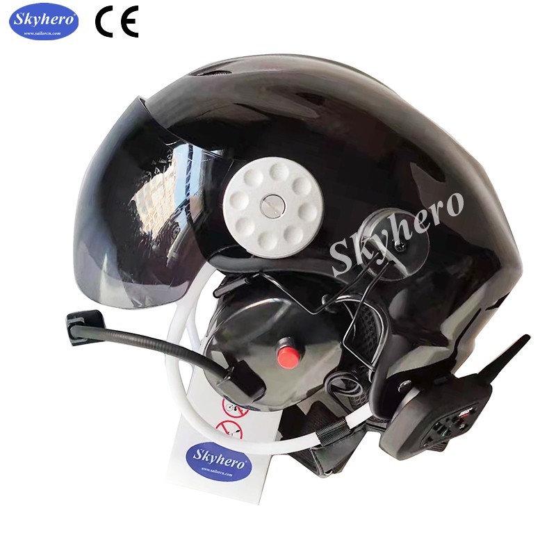 Paramotor Helmet PPG Helmet With High Noise Cancel Bluetooth Headset EN966