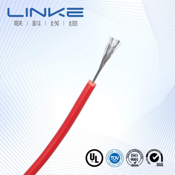 High Voltage Energy Silicone Rubber Cable UL3858 Single Core Insulated Flame