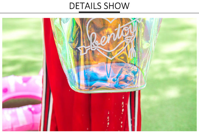 Holographic Travel Transparent Shoulder PVC Handbags