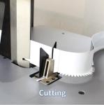 ET20C Acrylic 3D Signage Letter Edge Channel Letter Notching Flanging Bending