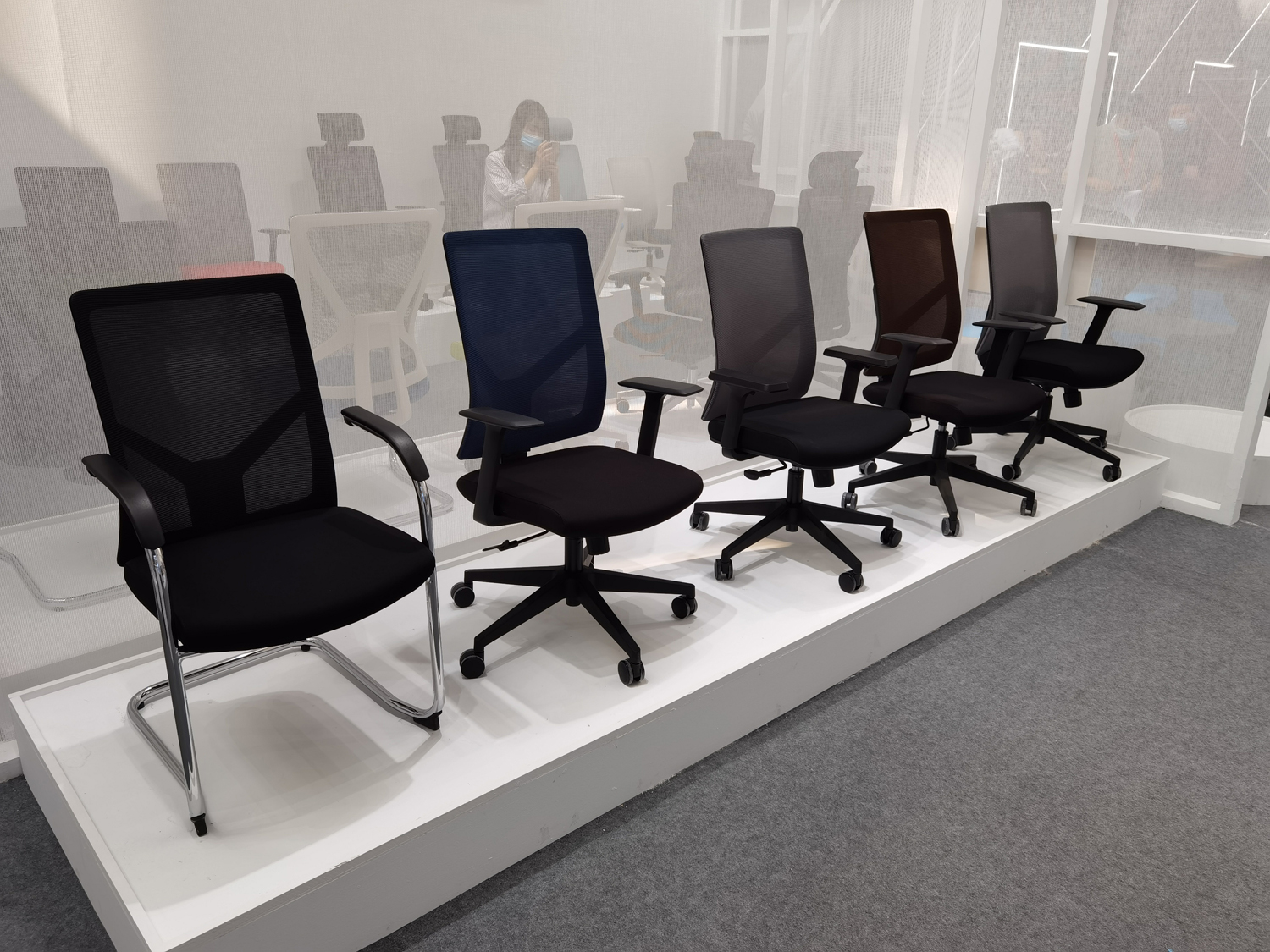 Mesh Executive Office Chair Modern Computer Ergonomic Swivel Chair for Office Furniture