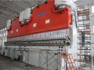 China 400 Ton 12 Meters Pipe Bending Machine Tandem Press Brake For Pipe Making wholesale