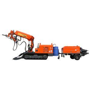 China Mobile Nozzle Carrier Underground Shotcrete Sprayer 11kw Small Volume wholesale
