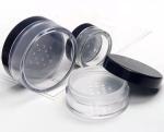 ABS 20g Translucent Bling Loose Powder Container Non Spill
