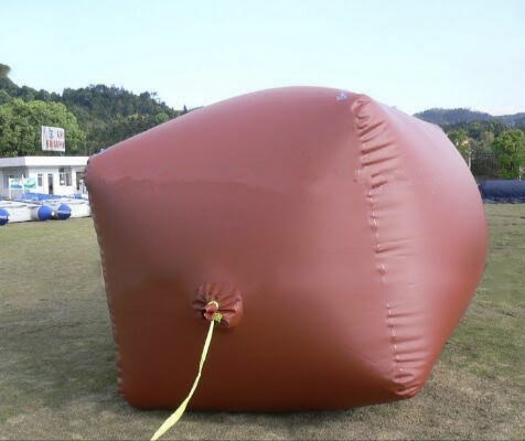 PVC Coated Tarpaulin 2000T Foldable Methane Gas Storage Tanks Biogas Storage Tank