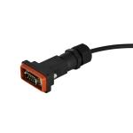 Audio Video Waterproof Cable Connector 9 Pin - 15 Pin Male Female D Sub