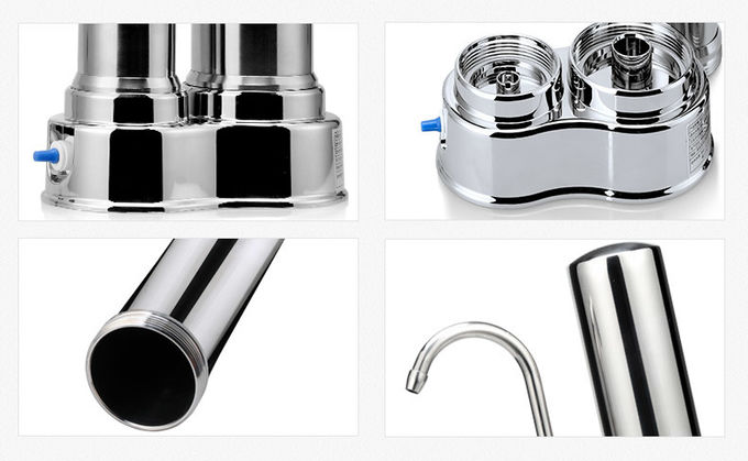 Durable Ceramic Countertop Water Filter System , Drinking Water Purification Systems