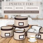 China Storage Containers 5-Piece Set Moving Boxes For Dinnerware, Glasses,