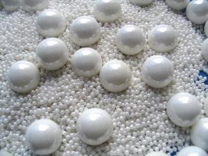 China Zirconium Oxid Ceramic Grinding Ball 1200HV For Coatings Paints wholesale