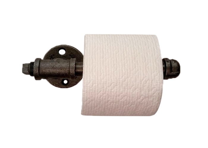 3/8 Npt Pipe Plug Industrial Pipe Toilet Paper Holder Malleable Iron Material