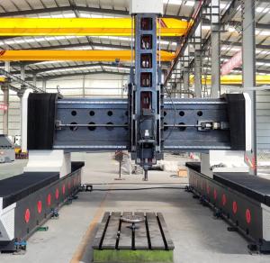 China Φ70U Drill Split CNC Gantry Drilling Machine 13T B150 Spindle wholesale