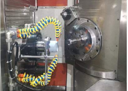 Spiral Bevel Gears Pinions Shaft Gear For Marine Transmission