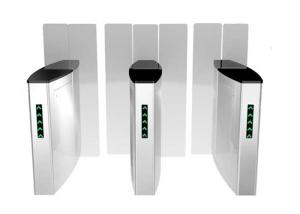 China Outdoor Full Height Sliding Access Control Turnstiles Reset / Anti Pinch Gate wholesale