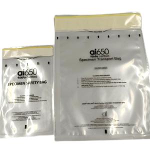 China High Pressure Sterilization 95kPa Specimen Transport Bag Customized wholesale
