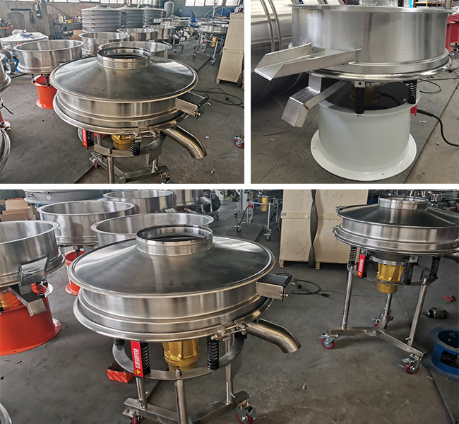High Frequency Stainless Steel Industrial Sifter Vibrating Screen Sieve For Paint