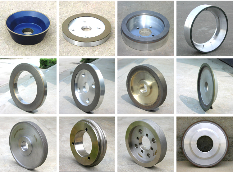 1A1 1V1 1F1 4A2 6A2 11A2 12A2 11V9 12V9 Resin Bond 100mm Diamond Grinding Wheels CBN wheels