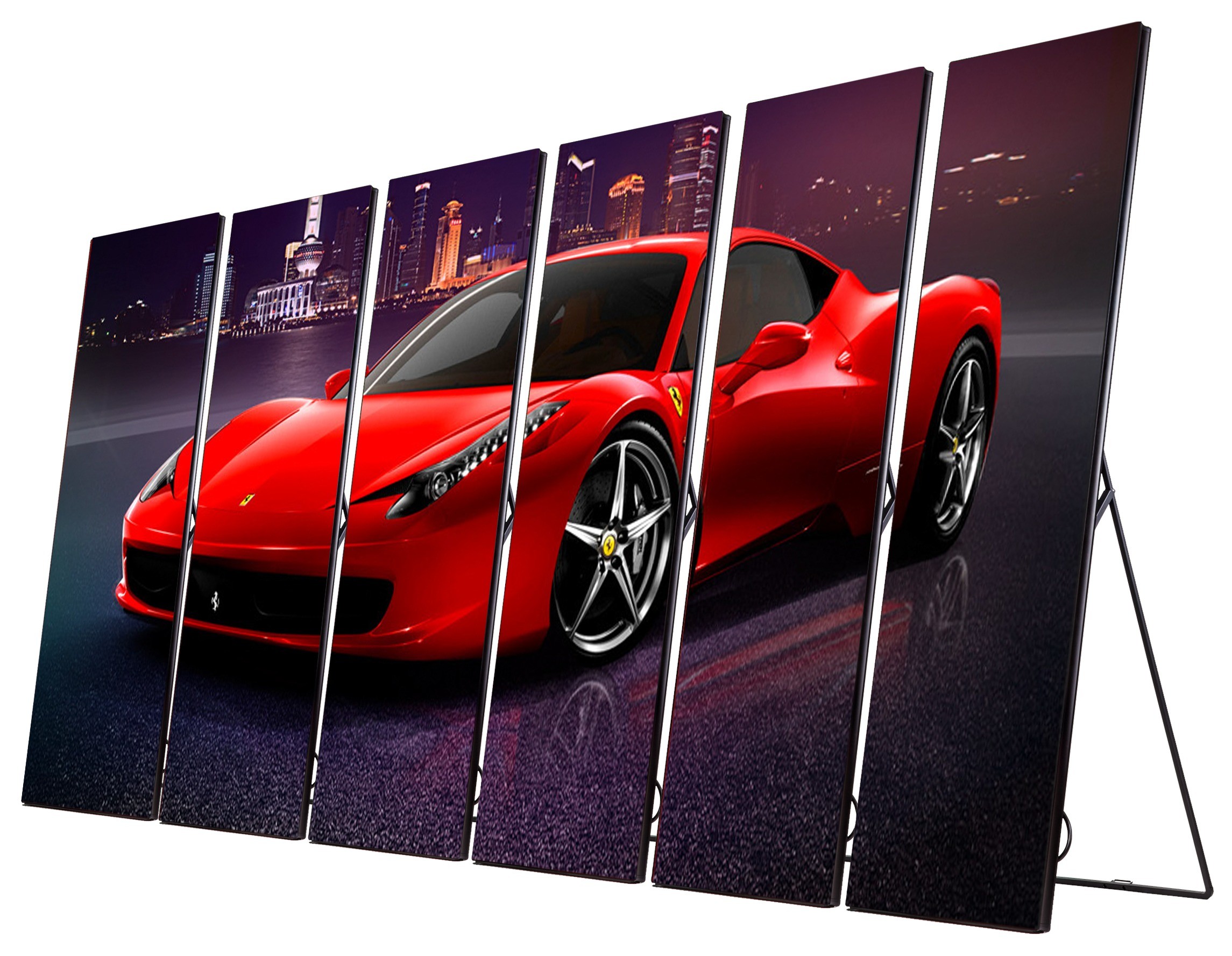 GCL LED Poster Screen P2.5 Outdoor LED Poster For Movable Commercial Advertising