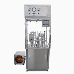 China Aseptic Automatic Disposable Glass Prefilled Bubble Free Syringe Filling Machine wholesale