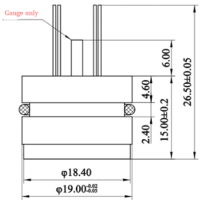 Digital Output Silicon Pressure Sensor Compact Size I2C Interface Protocol