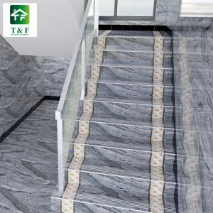 China Anti Slip Stair Ceramic Tiles 1200x300x170mm Glossy Surface wholesale