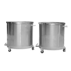 China Industrial Storage Tank Moveable Type 1000 Liter Tank With Hinged Lid wholesale