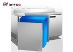 Commercial Kitchen Salad Prep Counter Stainless Steel Refrigerator for keep food