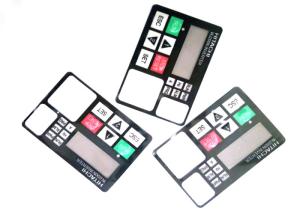 China PET Embossed Tactile Membrane Keyboard For Electronic Equipment Dustproof wholesale