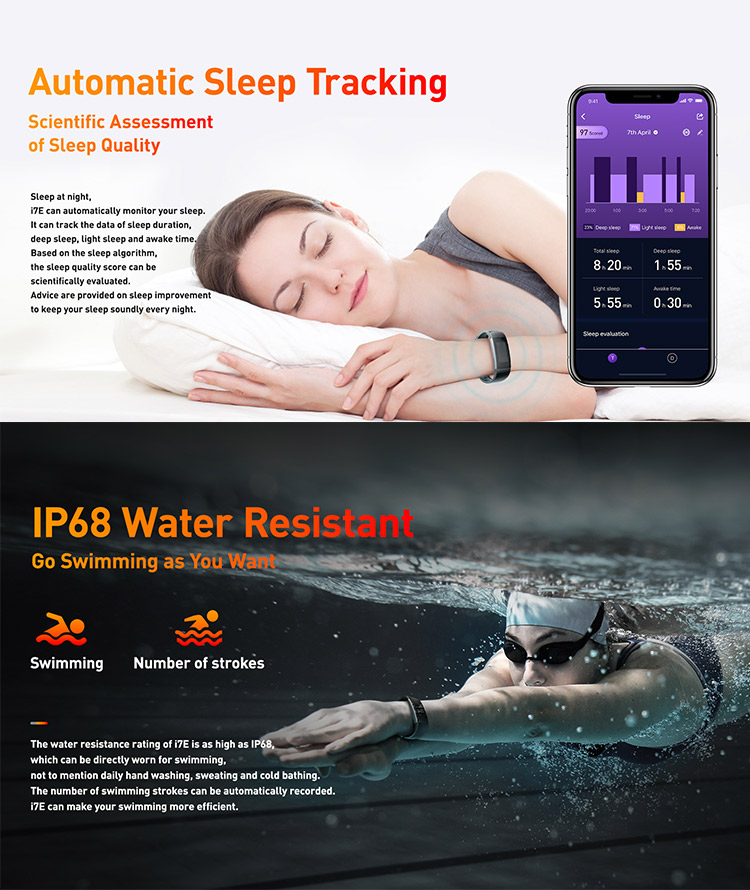 Bluetooth 4.2/5.0 PPG Sports Smart Bracelet