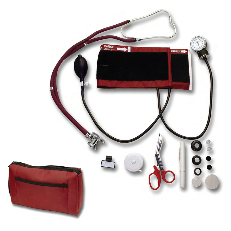 Sprague - Aneroid Combo Carrying Case Value Price Aneroid Sphygmomanometer with stethoscope