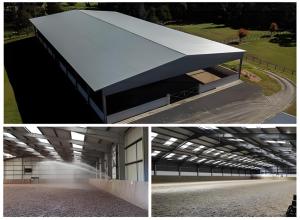 China Multifunctional Prefab Agricultural Buildings With H Section Coulmn Beam wholesale