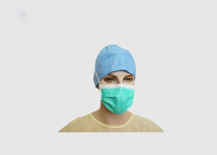 17.5*9.5CM Disposable Earloop Face Mask , Surgical Face Mask CE Certified