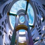 Aupool Acrylic Suspended Transparent Glass Swimming Pool Design with PMMA