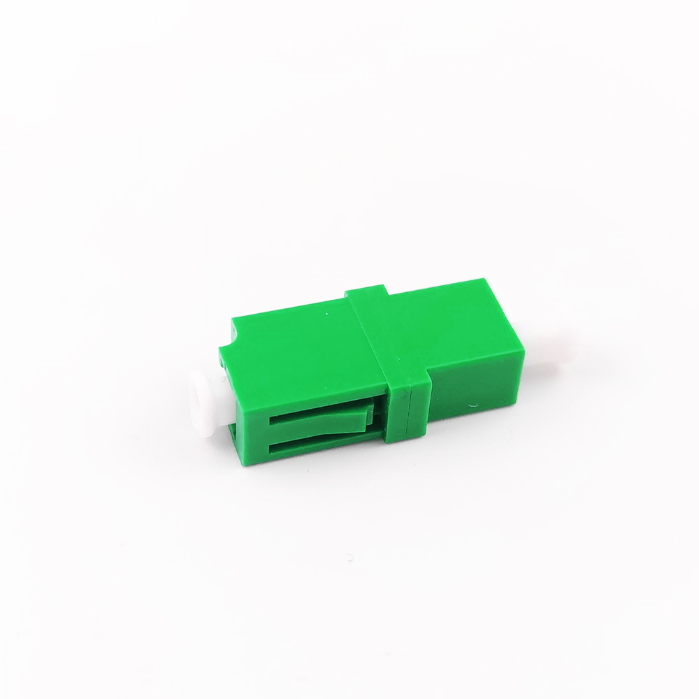 Standard/Earless Simplex LC APC Fiber Adapter Plate for Optical Fiber Connection