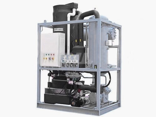 Carbon Steel 1.5T 28mm SS304 Water Cooled Ice Maker