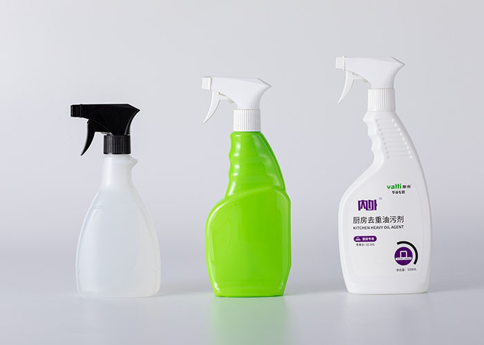 Custom Clear 10.14oz Plastic Trigger Sprayer Bottle Packaging