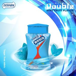 China Double Mint Center Filled Sugar Free Candy For Driver'S Refreshment wholesale