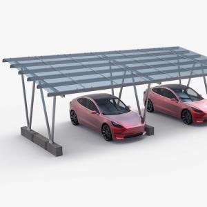 China Lightweight Galvanized Steel Structure Solar Parking Lot wholesale