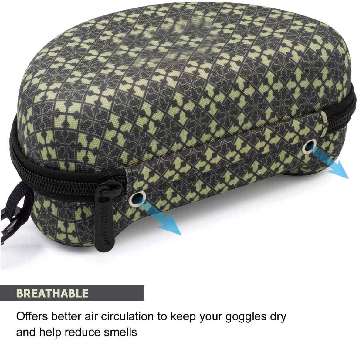 DPG82 11 Safety Glasses Storage Case , Shockproof Eva Storage Case
