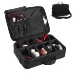 Adjustable Dividers Travel Cosmetic Organizer Toiletry Bag