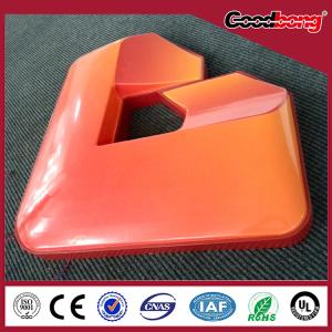China plastic metal 3d led waterproof anti-wind illuminated advertising decorated light box wholesale