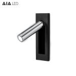 Recessed mounted any finish reading wall light 3W led wall lamp led reading