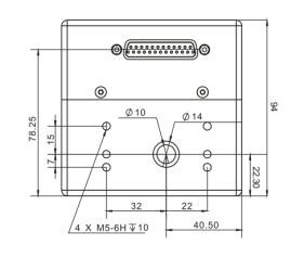 Galvanometer Aperture 10mm 1064Nm Laser Scan Head