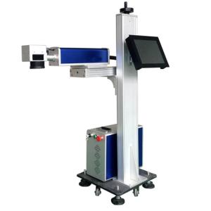 China Label Content Flying Laser Marking Machine Expiry Date English Language wholesale