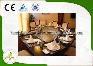 China Food Plazza / Buffet Car Electric Tabletop Grill Japanese Cooking Table wholesale