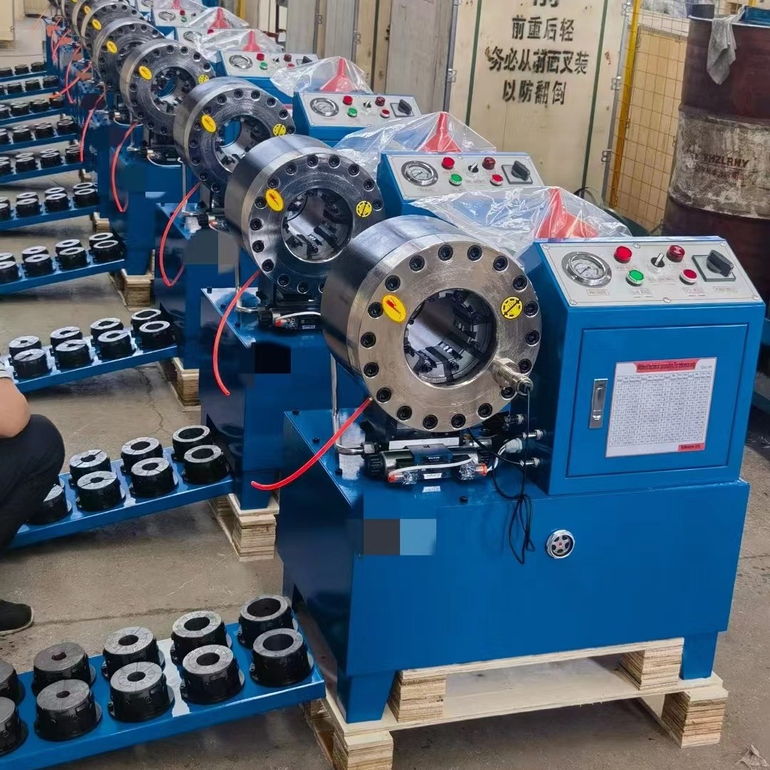 Versatile DX68 Hose Crimping Machine With 10 Sets Of Dies Achieve Perfect Fit CE Certification And Size Is 730*480*740