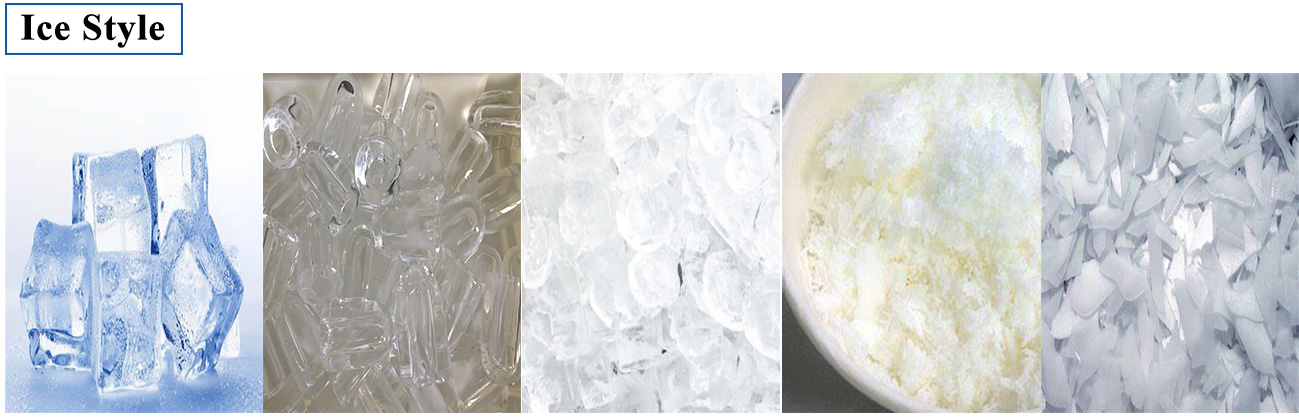 350kg/24h Stainless Steel Automatic Commercial Ice Cube Maker Machine for Business Food Beverage Truck Square Ice Shape