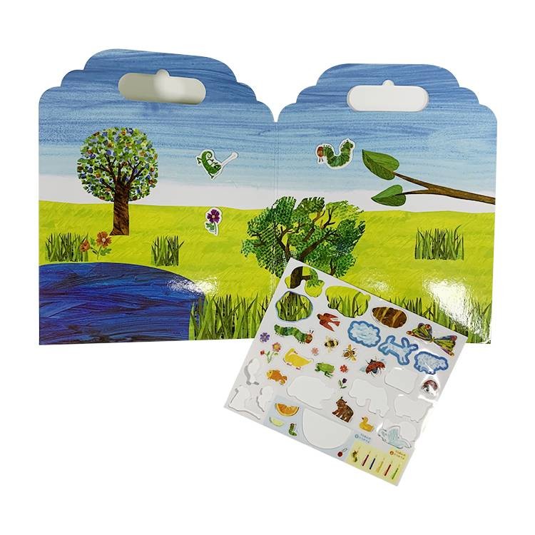 Durable Removable Preschool Books Early Childhood Education Books Odorless